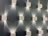 wall light white design cubic